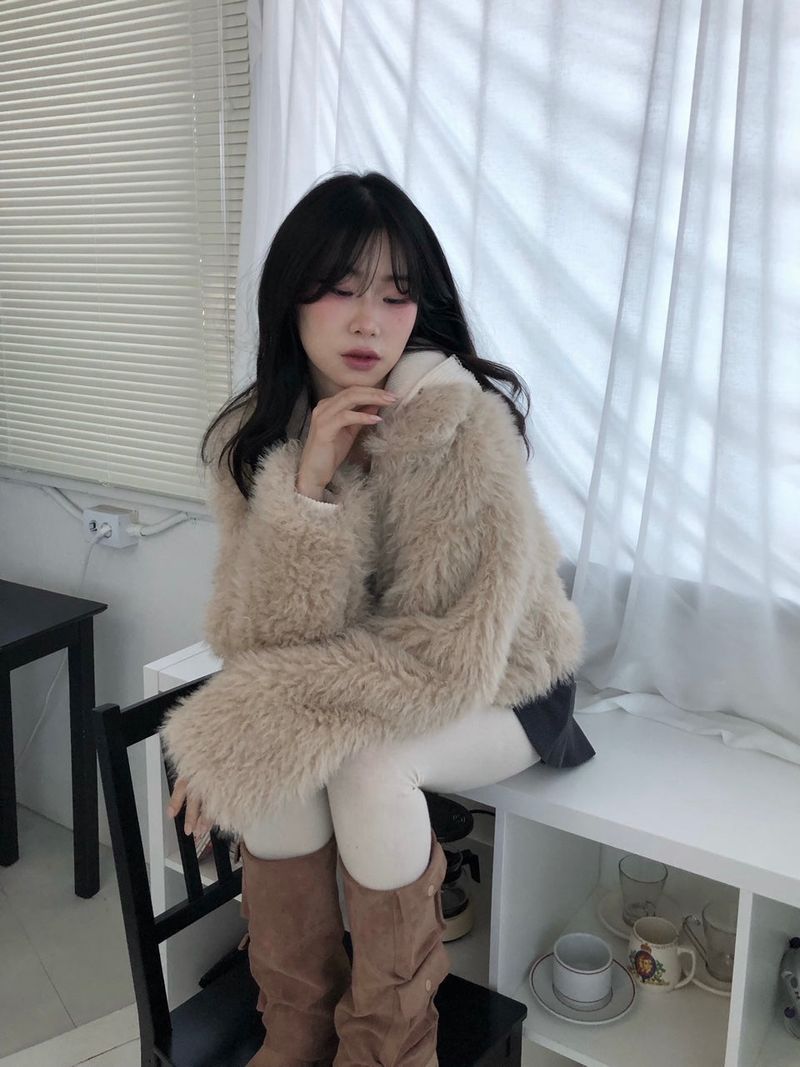 Swan Fur Jacket