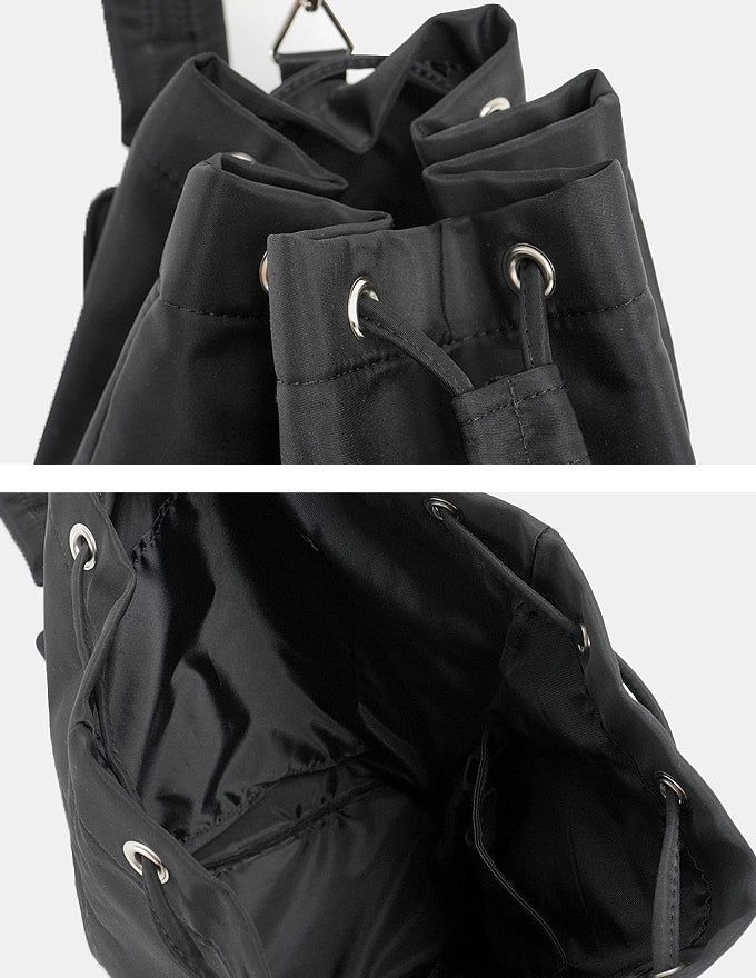 Mini Pouch String Bucket Bag