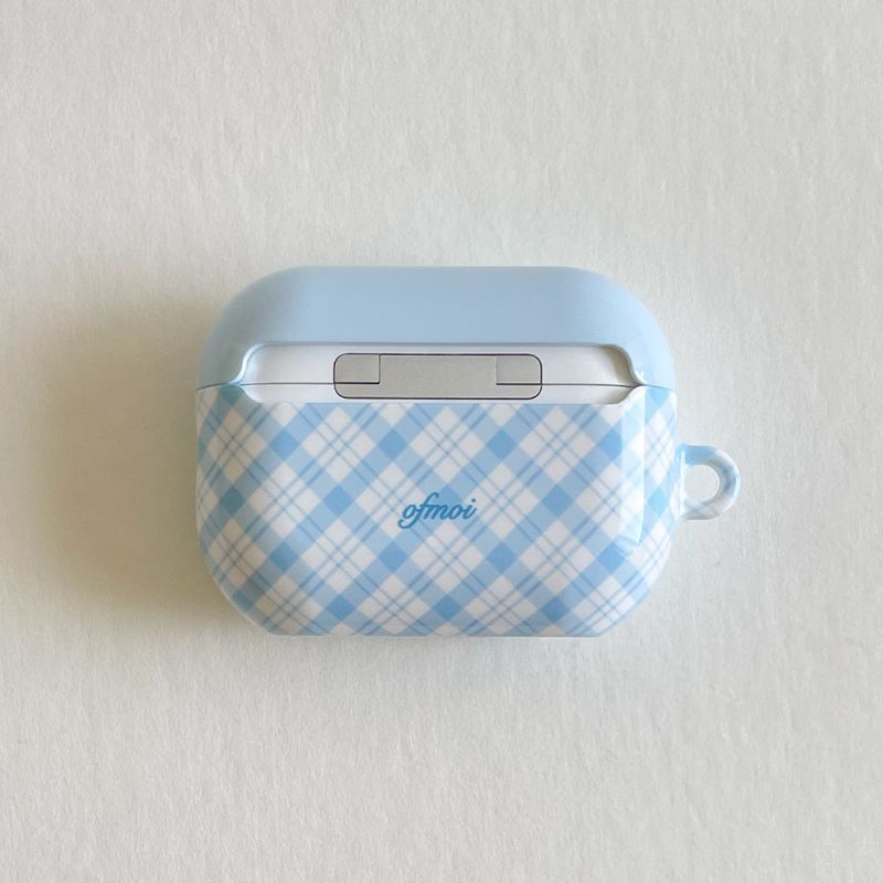 sora check glossy airpods case