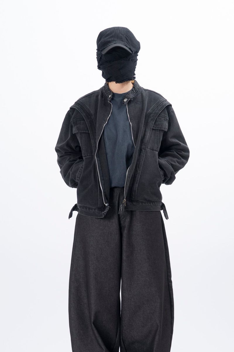 OAN（オアン）の「Kelsey Biker Denim Jacket（Jackets/Outerwear）」