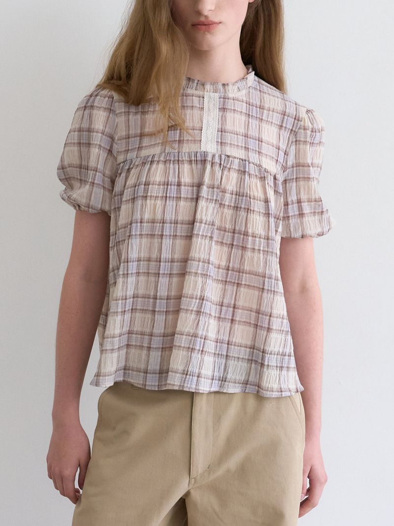 Susan blouse (Check)