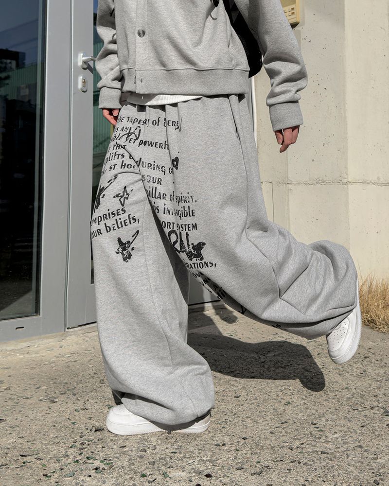 DR Wide Sweatpants