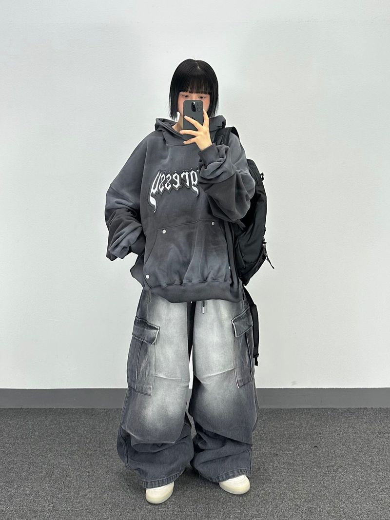 progress dirty hoodie