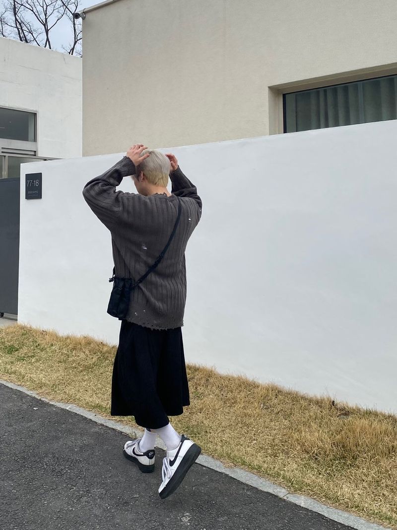 Wide Sweat Bermuda Pants 3C