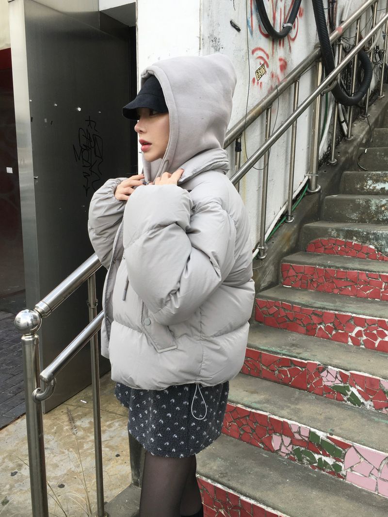 Urban Hood Layered Daily Short Padding (4c)