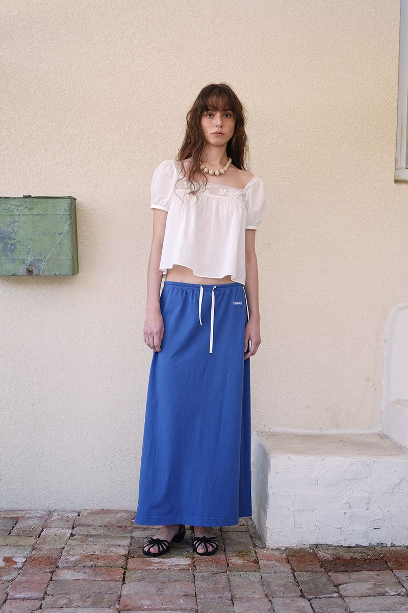 Rose square blouse