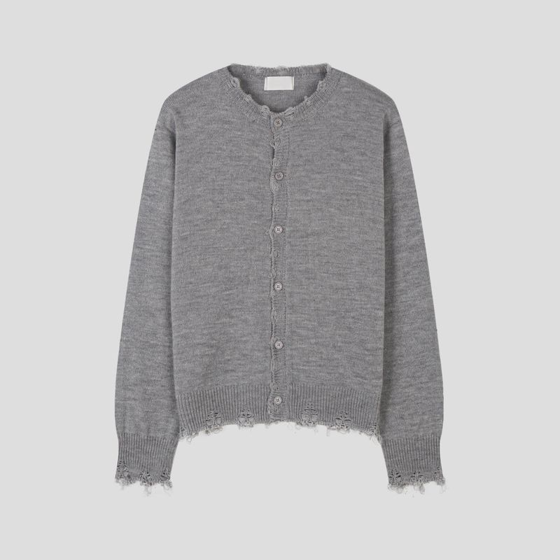 Peak Damage Crop Cardigan (4c)