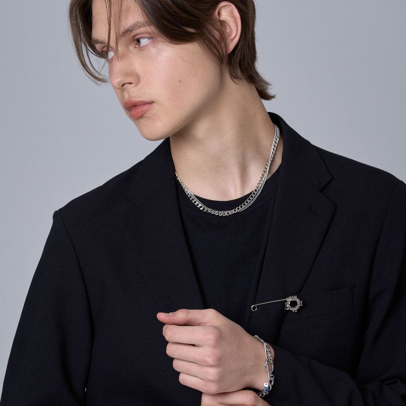 DOUBLE CHAIN NECKLACE