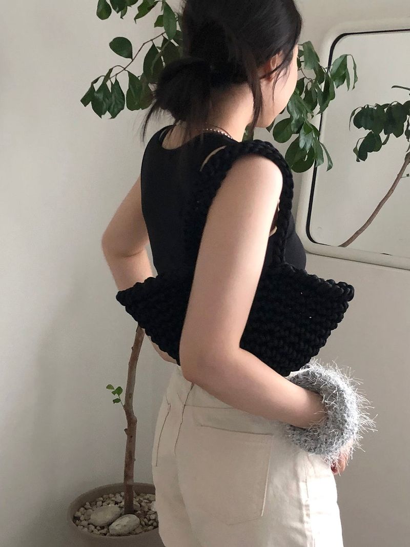 basket bag (black)