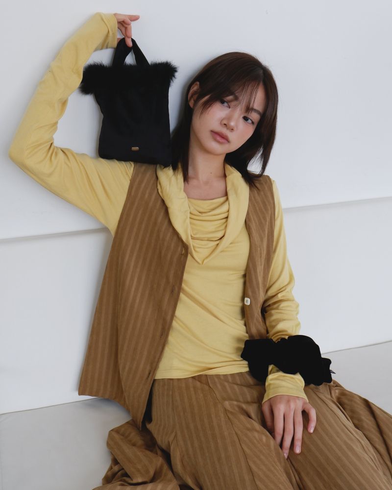 Sofia Vest ,Beige