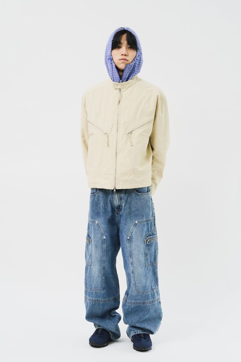 Vera Checked Windbreaker (2color)