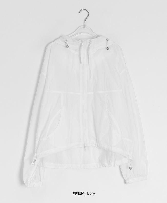 Sou Wind Rain Hood Windbreaker Jumper