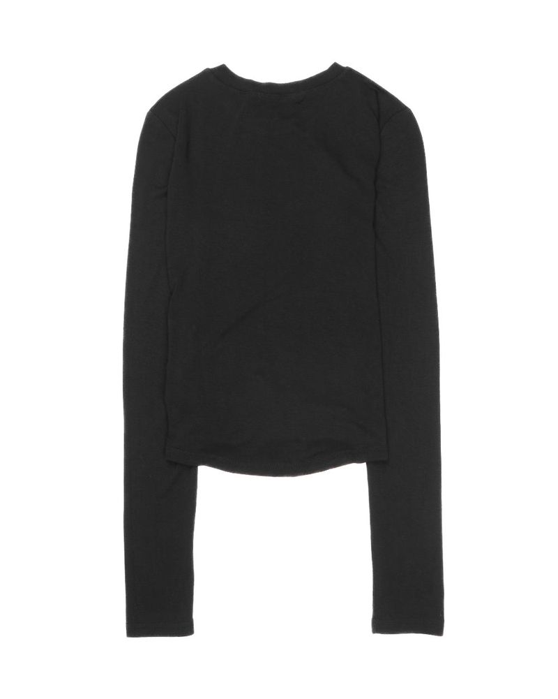 STRING HOLE SHIRRING TEE