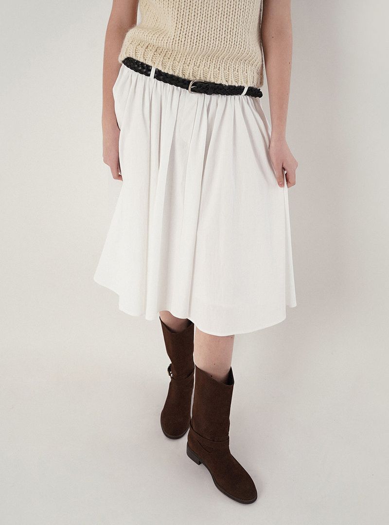 WITHOUTSUMMER（ウィズアウトサマー）の「Button midi skirt（Skirts）」