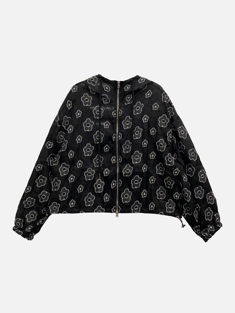 Airy Bloom Flower Zip-Up (3c)