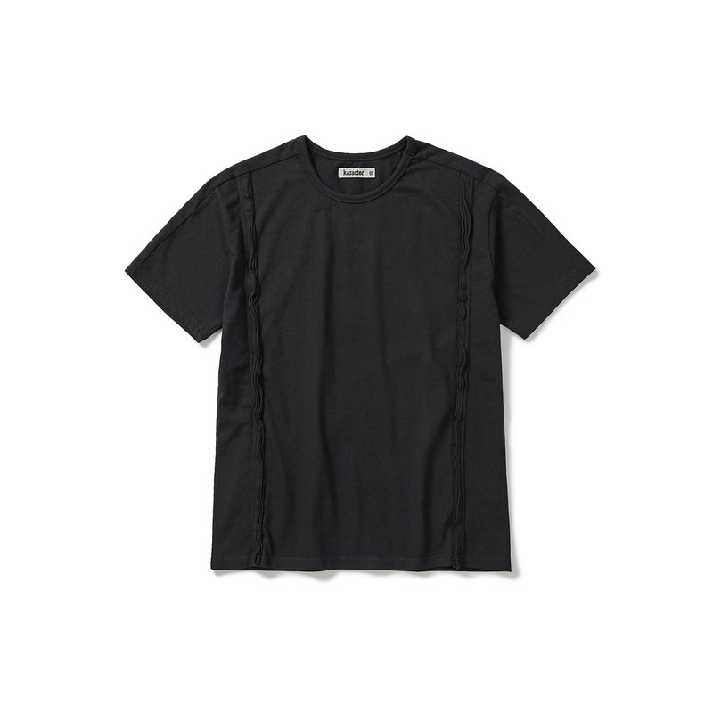 Fiddlehead half T-shirts / Black charcoal