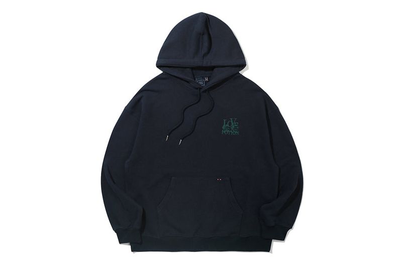 LOVE HOODIE_NAVY