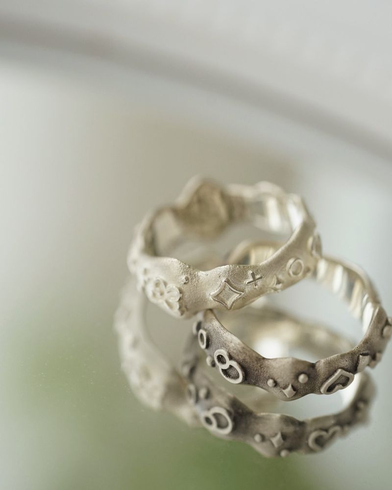 【MADE】 Sparkling stream ring