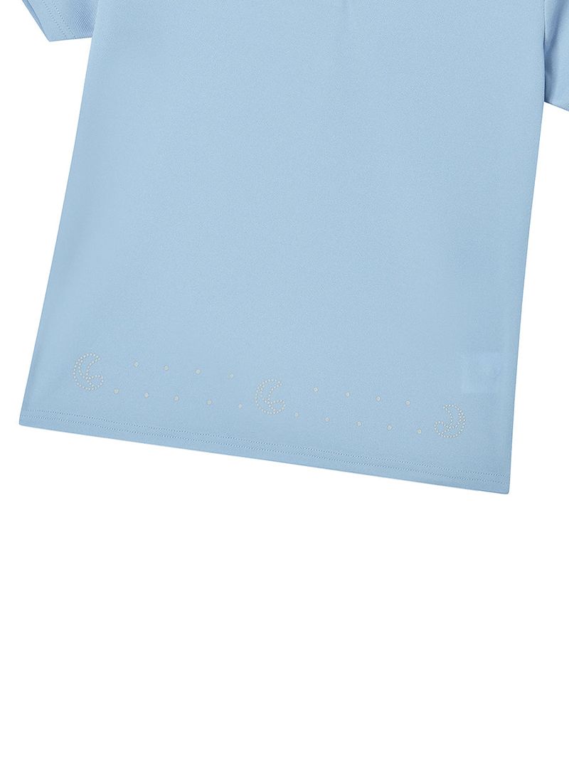  TIE PIQUE SHIRT BLUE BLUE