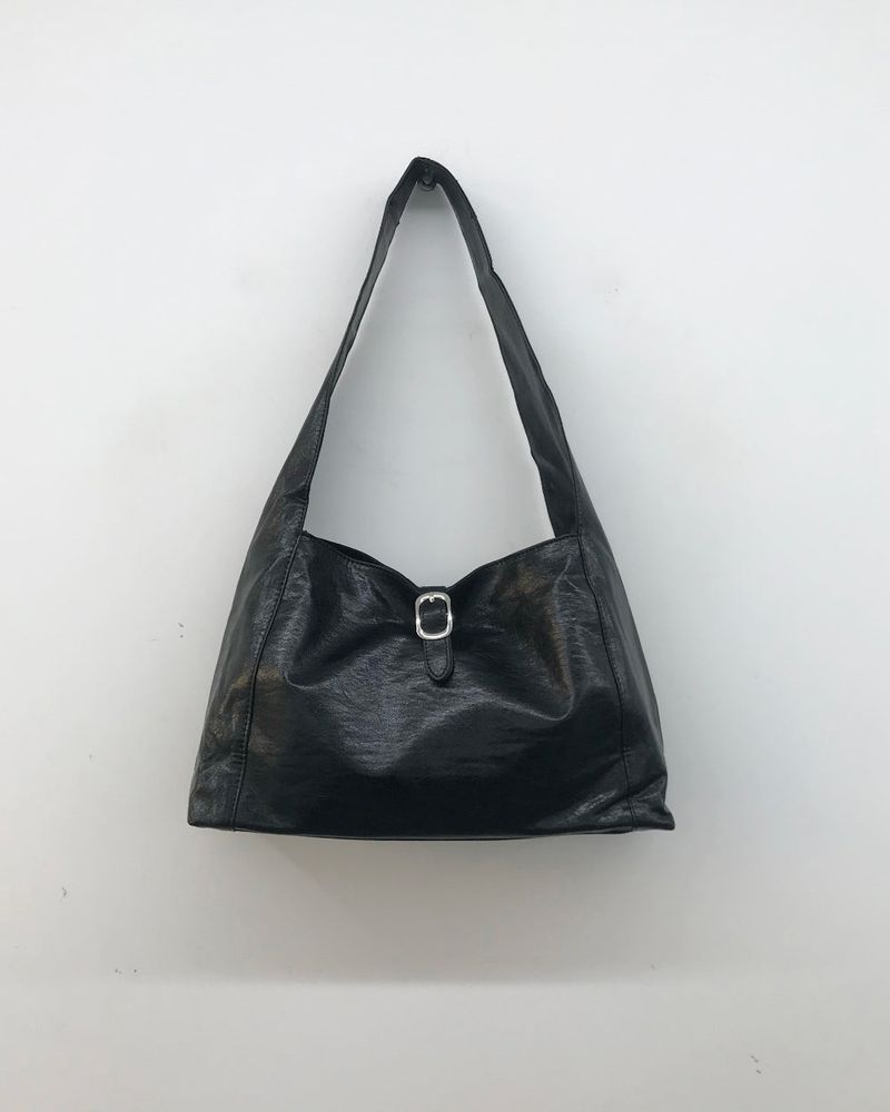 ロウキーバックルショルダーバッグ (3color)