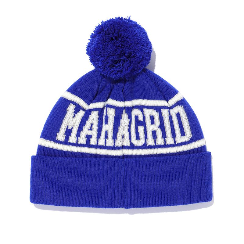 COLLEGE POM POM BEANIE