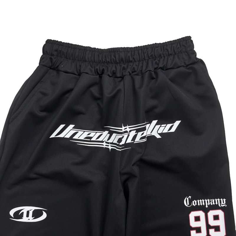 99 lettering jersey pants