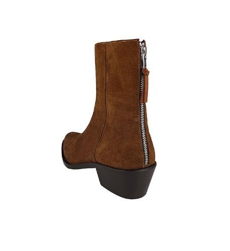 [Handmade] Rope suede boots