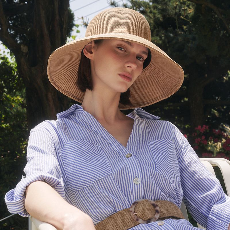 Mocha Bun Bucket Hat