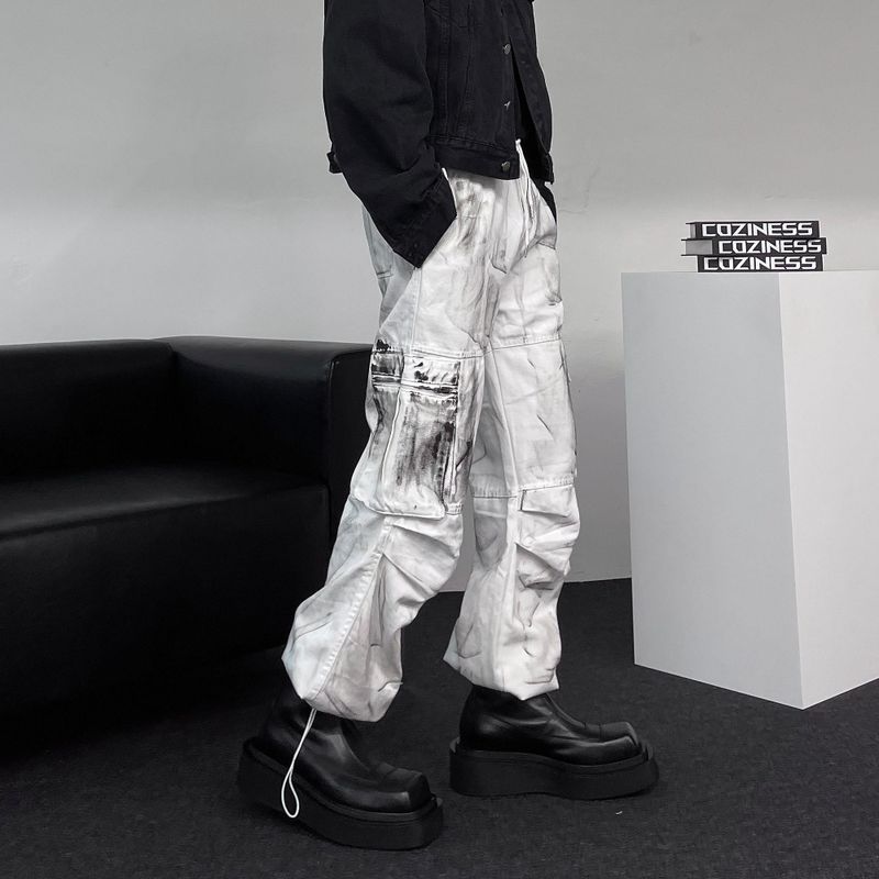COZINESS（コジネス）の「DV Dirty Parasuit White Cargo Pants（Pants）」