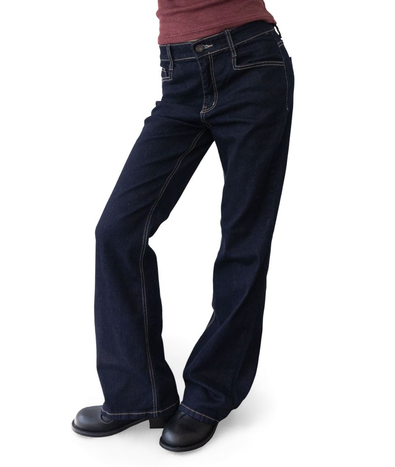 Debbie Bootcut Low-Rise Denim