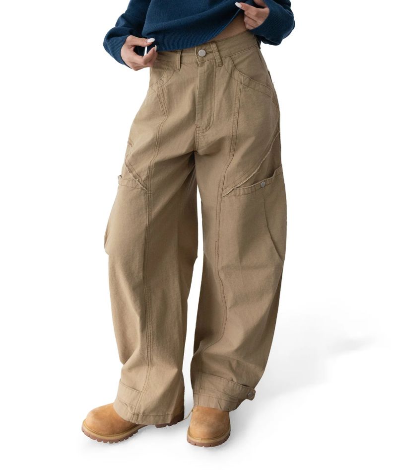 un:tyl（オンタイル）の「(unisex) パロ ツーウェイ カーブド パンツ（パンツ）」