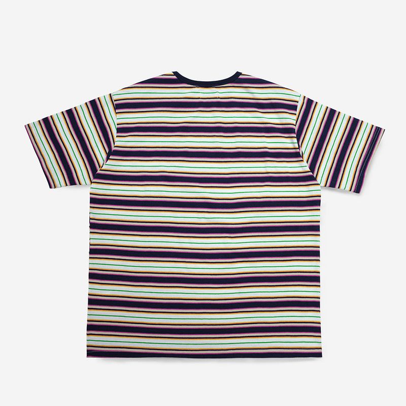 Dazzy Stripe T-Shirt Navy