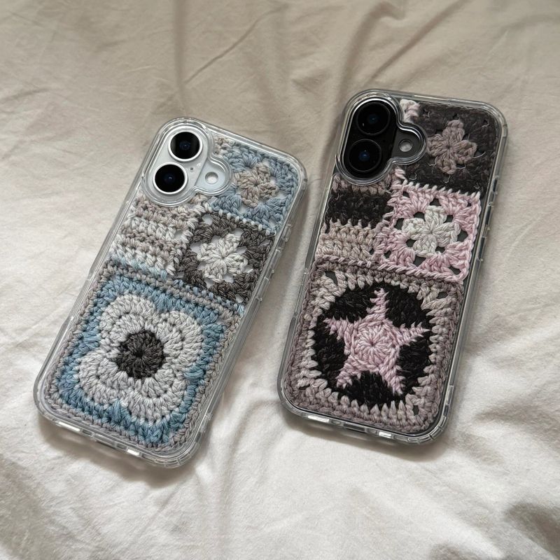MOTIFS HARD JELL CASE _ F _ BLUE
