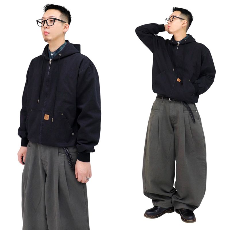 Vintage Work Hooded Jacket
