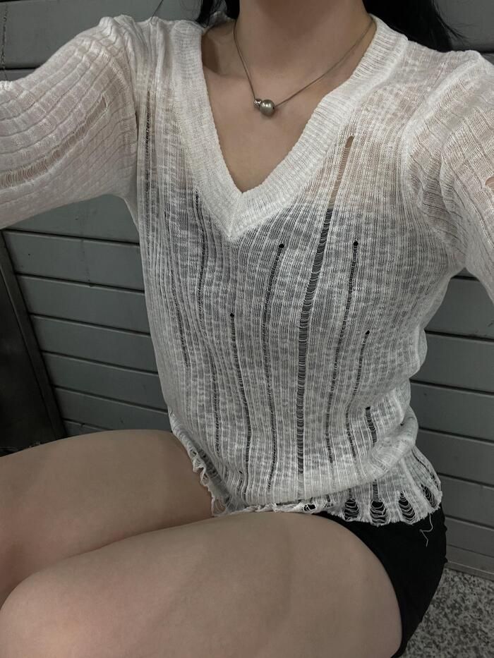 onthenextpage（オンザネクストページ）の「Vintage Bohemian Sweater（Tops）」