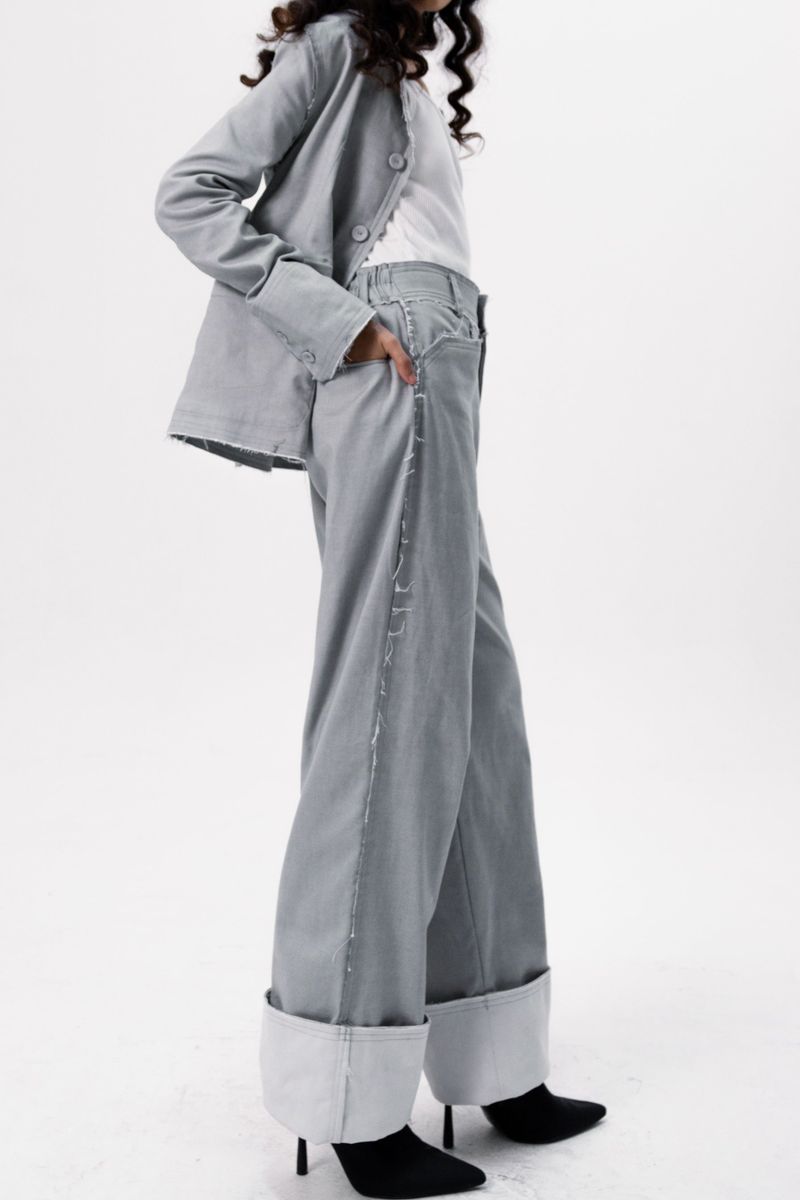 ASSEMBLY TROUSERS - LIGHT GRAY