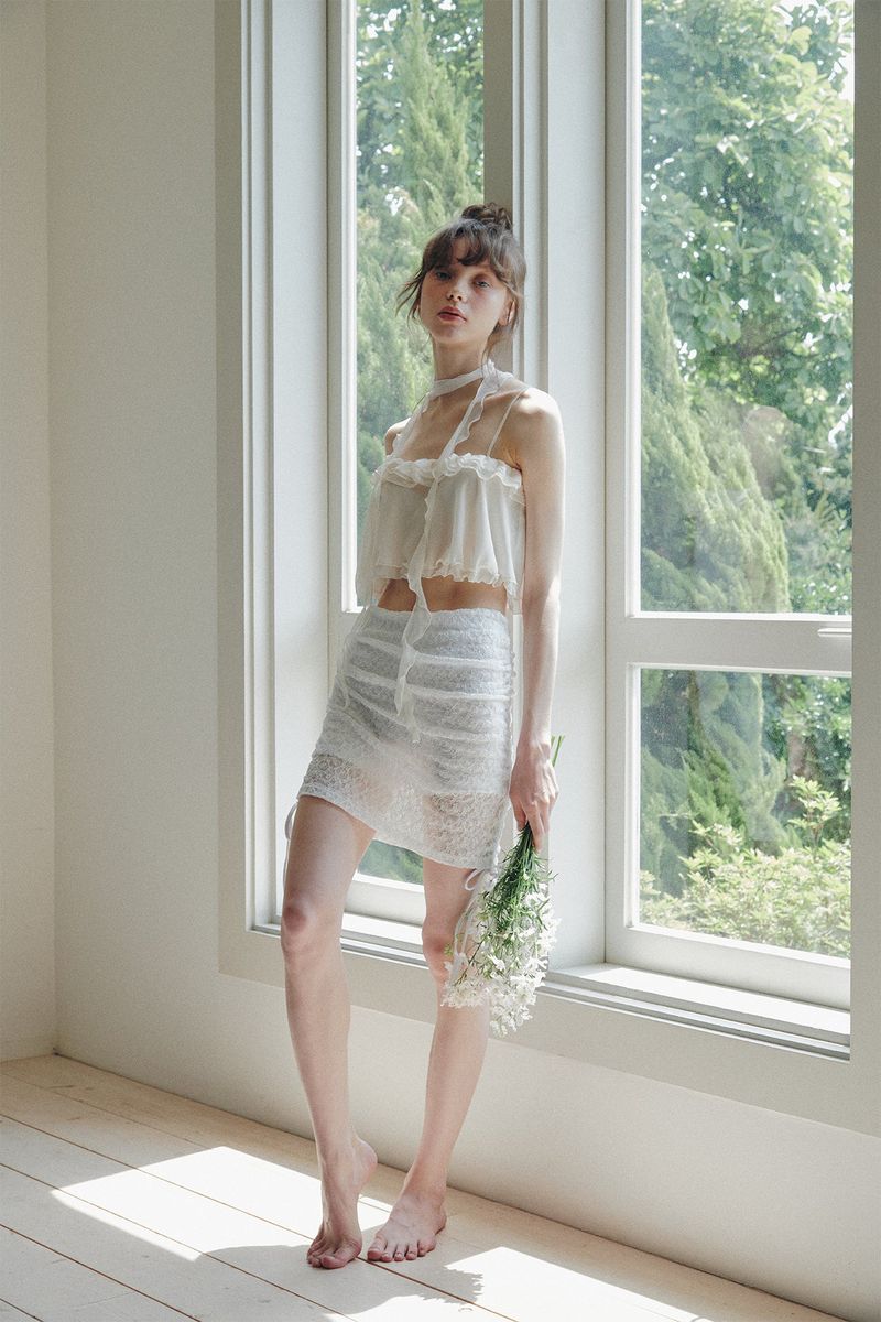 PAIN OR PLEASURE（ペインオアプレジャー）の「BELLA SKIRT PANTS white（Pants）」