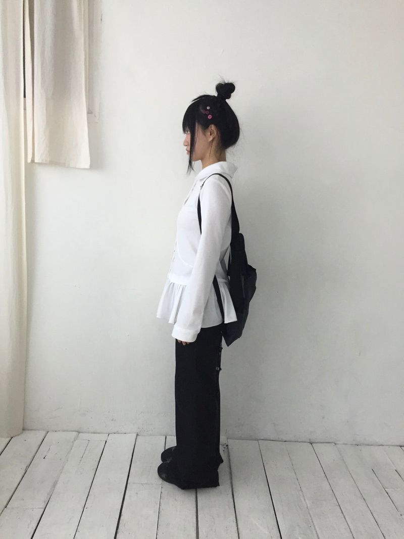 フリルレイヤードトップ