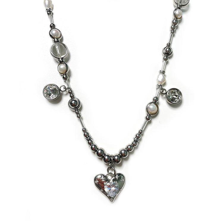 Crystal Heart Necklace