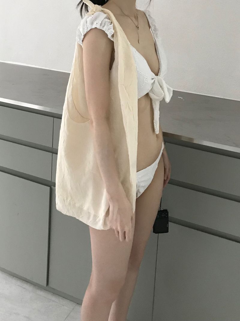 Punching tie bikini (one color)