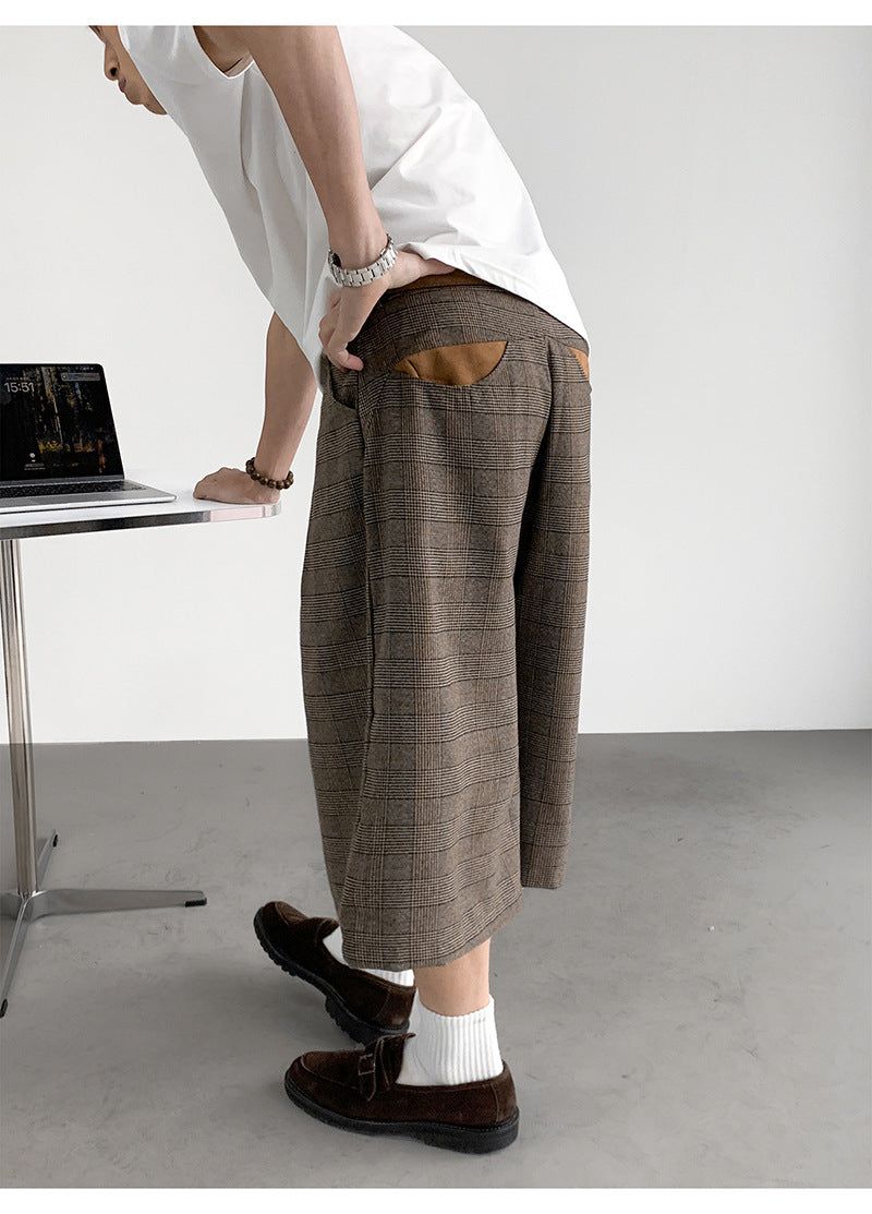 Hector Check Wide Culottes
