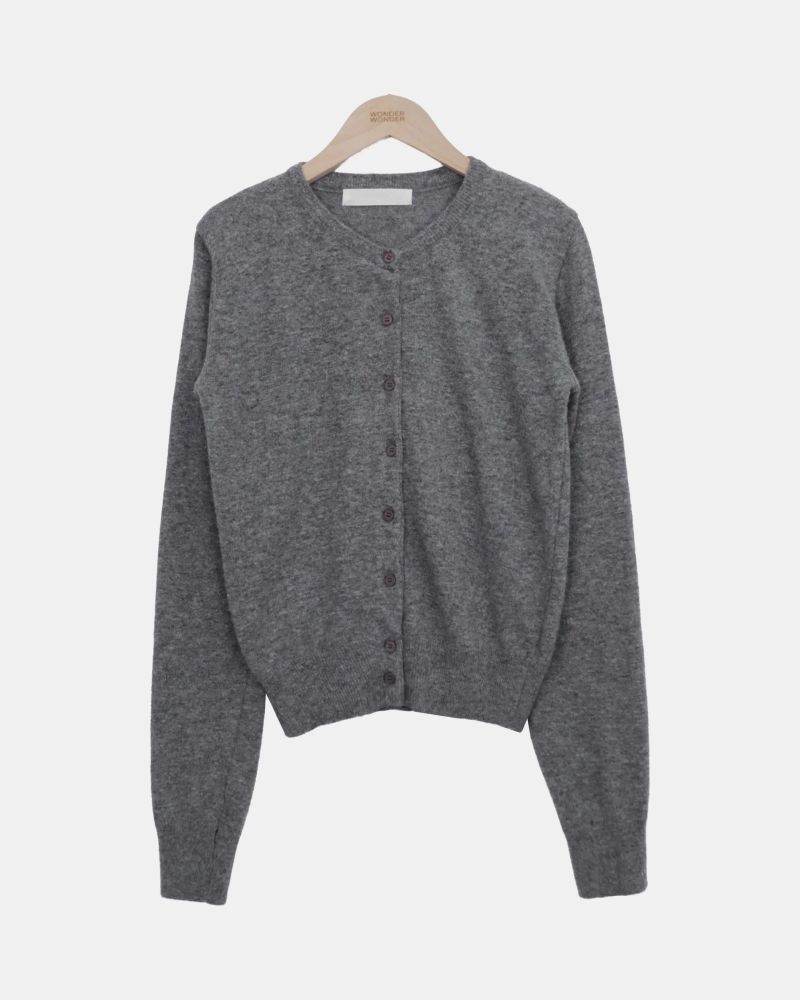 Moeun Round-Neck Cardigan