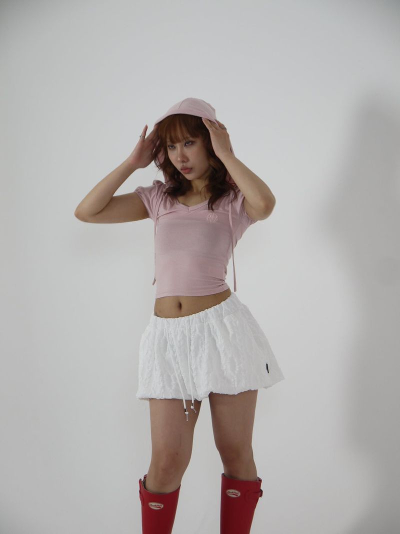  puff logo hoodie_pink