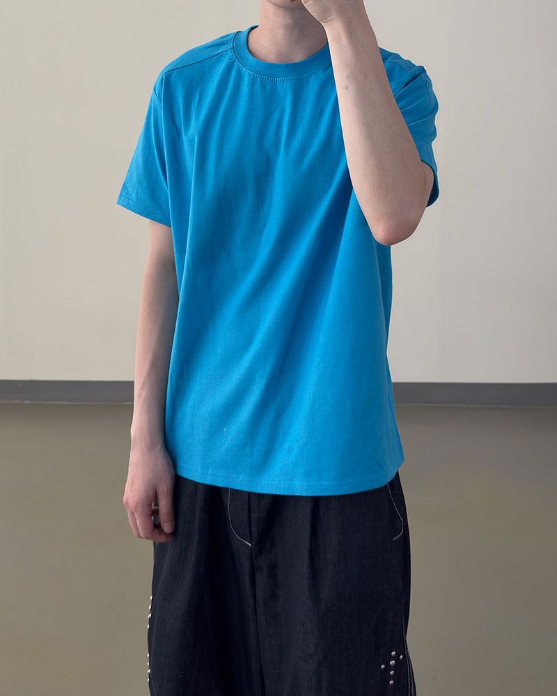 Nick Line Layered Short Sleeve T-Shirt
