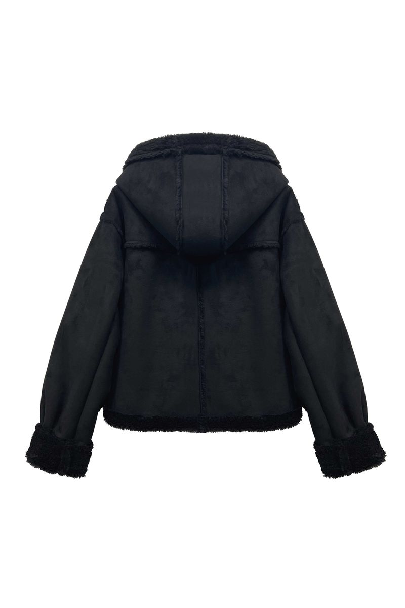 ADORABLE HOOD MUSTANG / BLACK