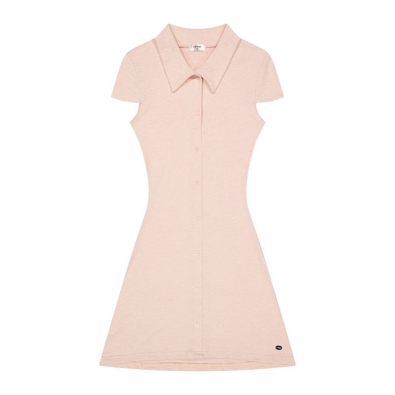 [MADE] Rubellin Collared Shirt Dress