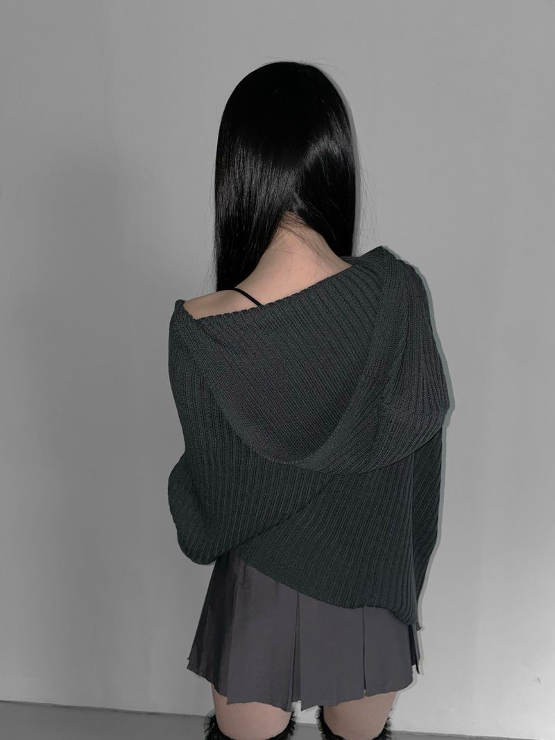 multi off shoulder kint(3 color)