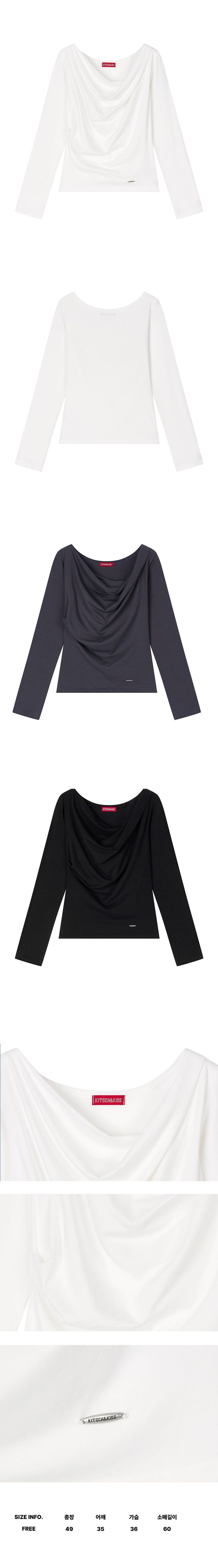 Draped Long Sleeve (26FTP-LSTS06)
