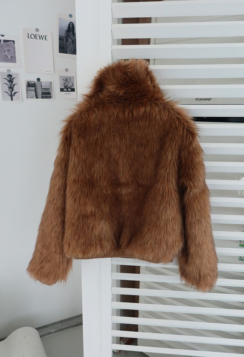 [MADE] Raccoon Kara Zip-Up Fur Jacket