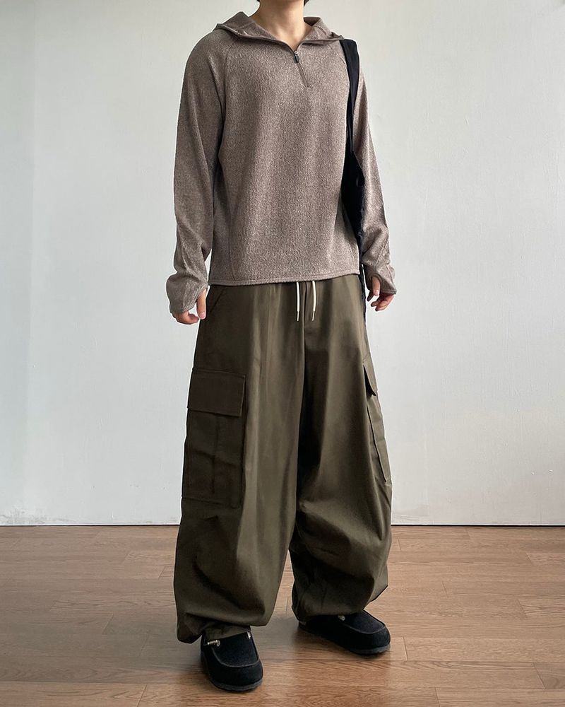 Kony Curved Cotton Pants